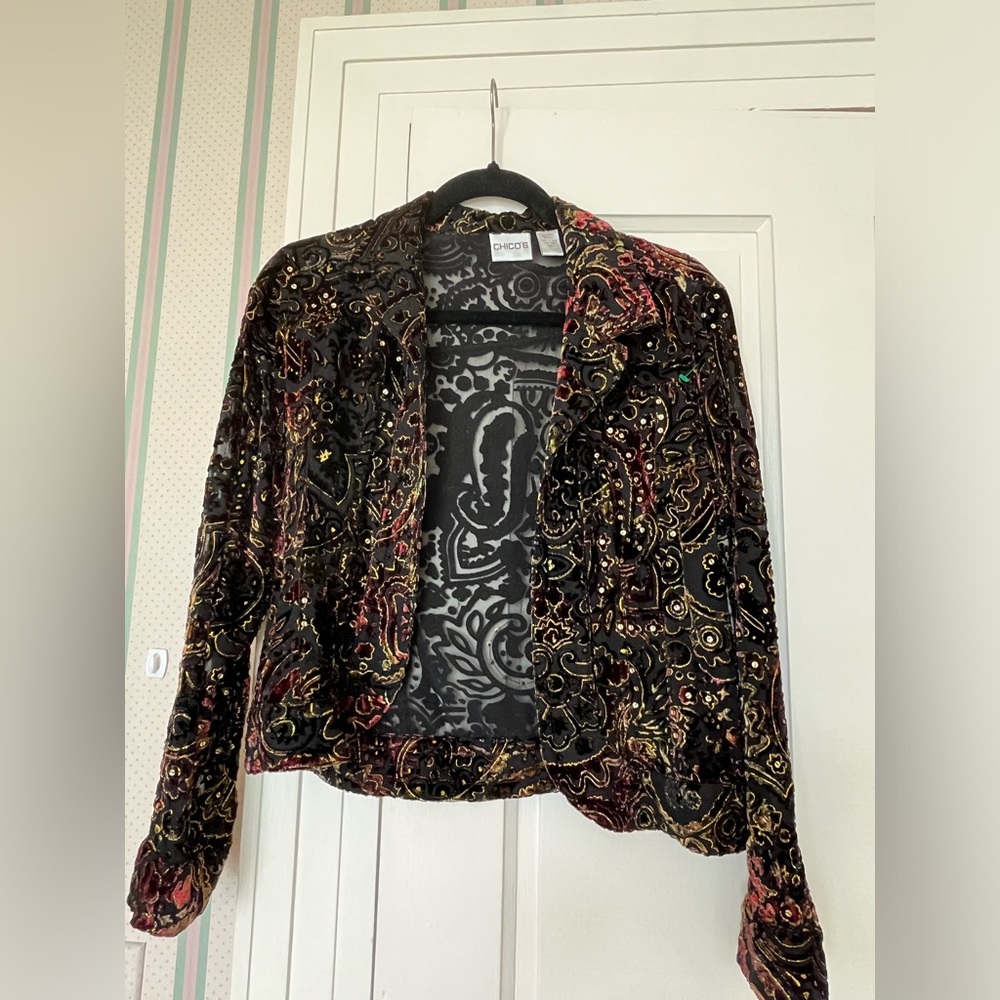 Vintage Embellished Long Sleeve